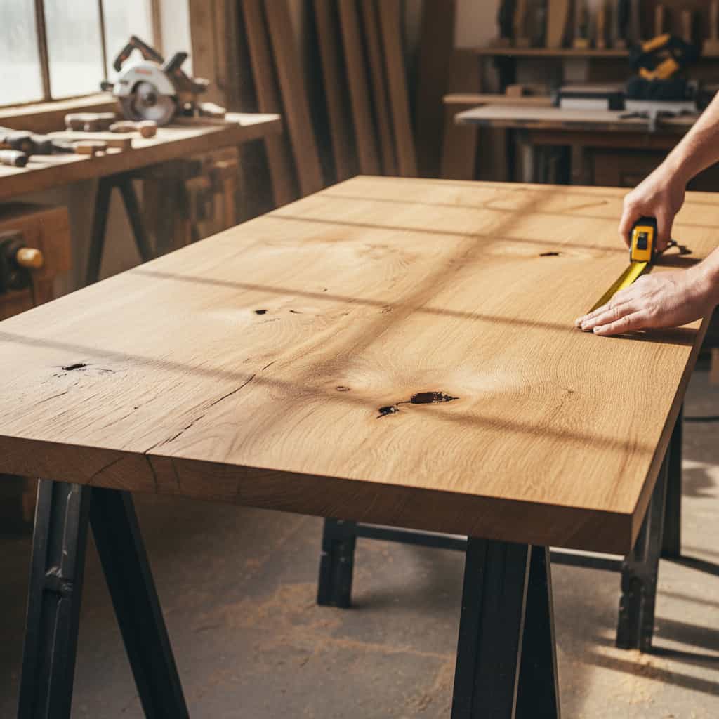 Cómo elegir un tablero de roble macizo para tu mesa