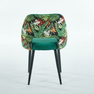 Silla tapizada Frodita floral