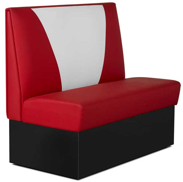 sofa banco chicago rojo