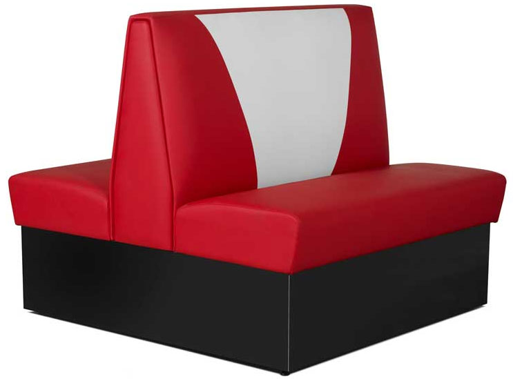 sofa banco chicago rojo doble cara